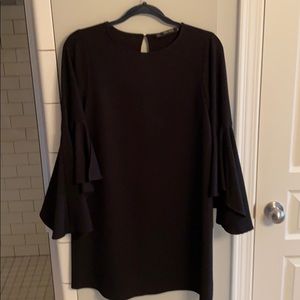 Zara bell sleeve LBD